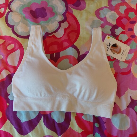 Jockey Womens Bra Sz M, NWT,  Seam Free, Wire Free - Picture 1 of 5